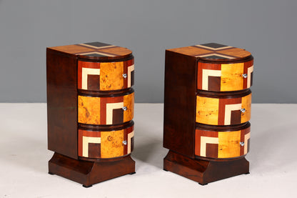 Zwei Wunderschöne Art Deco Stil Kommoden - Einzigartige Möbelstücke für jeden Raum