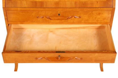Traumhafter Sekretär um 1930 Büro Kommode echt Holz Sekretär Schreibtisch Kommode
