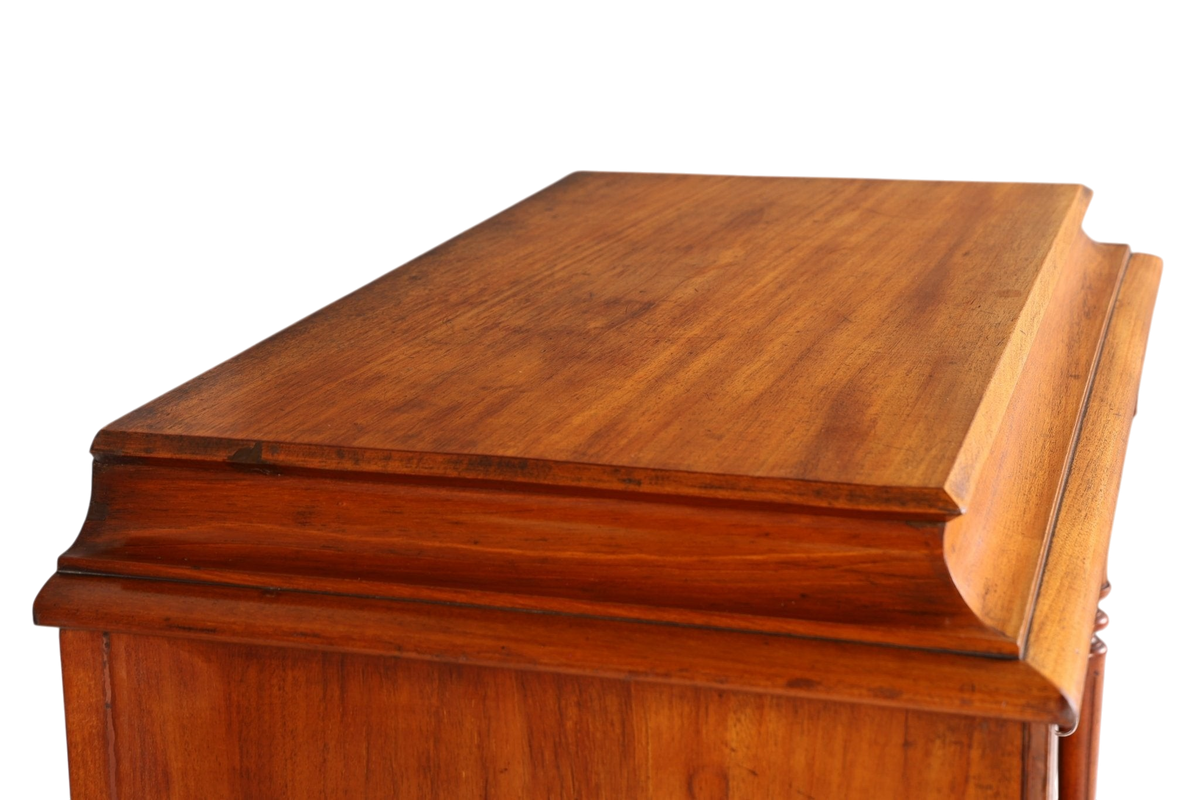 Stilvoller Gründerzeit Sekretär Vertiko Highboard Louis Philippe Kommode Schrank um 1880