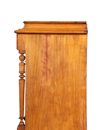 Stilvoller Gründerzeit Sekretär Vertiko Highboard Louis Philippe Kommode Schrank um 1880