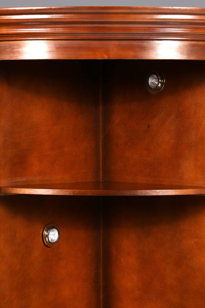 Traumhafte Selva Eckvitrine Antik Stil Vitrine Schrank Geschirrschrank Regal Eckregal