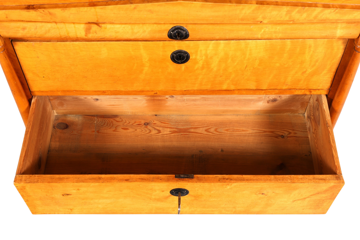Wunderschöne Original Biedermeier Kommode Antik um 1880 Schubladenkommode Sideboard