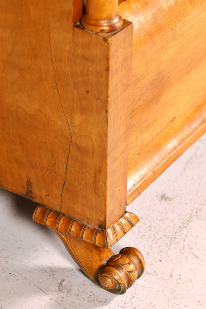 Wunderschöne Original Biedermeier Kommode Antik um 1880 Schubladenkommode Sideboard