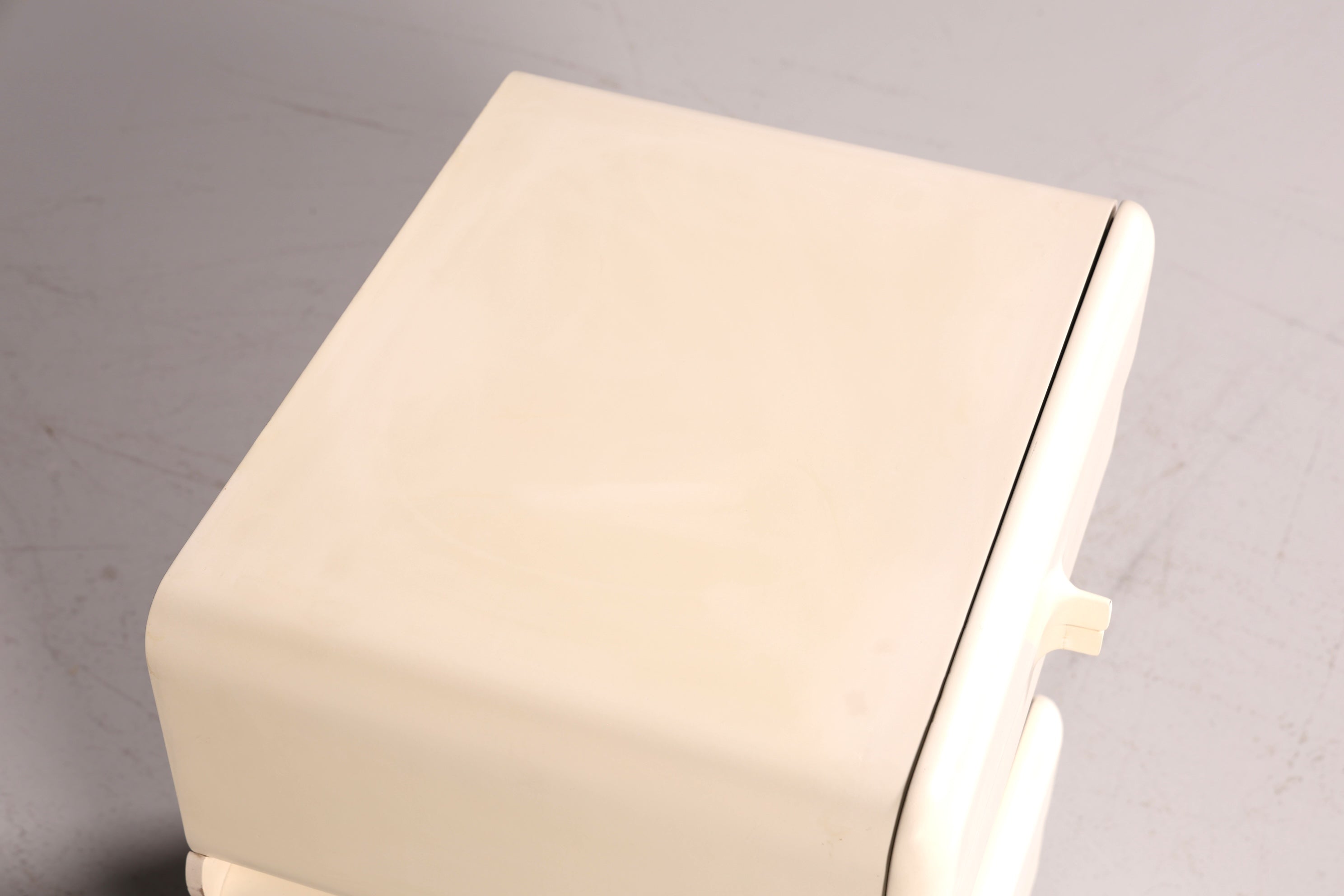 Seltene Mid Century Kommode Space Age Module Nachttisch Design Frankreich Vintage Schubladenkommode 5 von 5