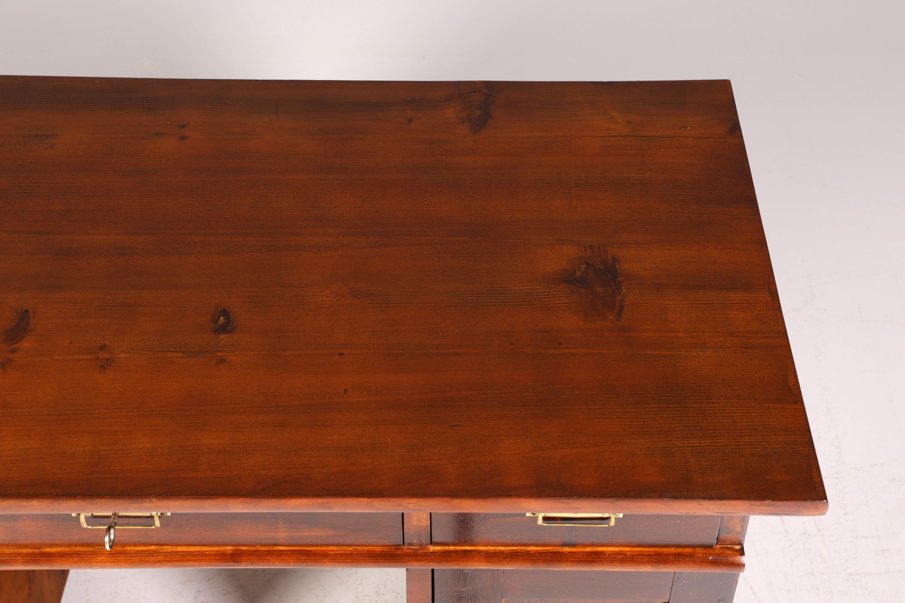 Wunderschöner Jugendstil Schreibtisch echt Holz Office Table Antik Bürotisch