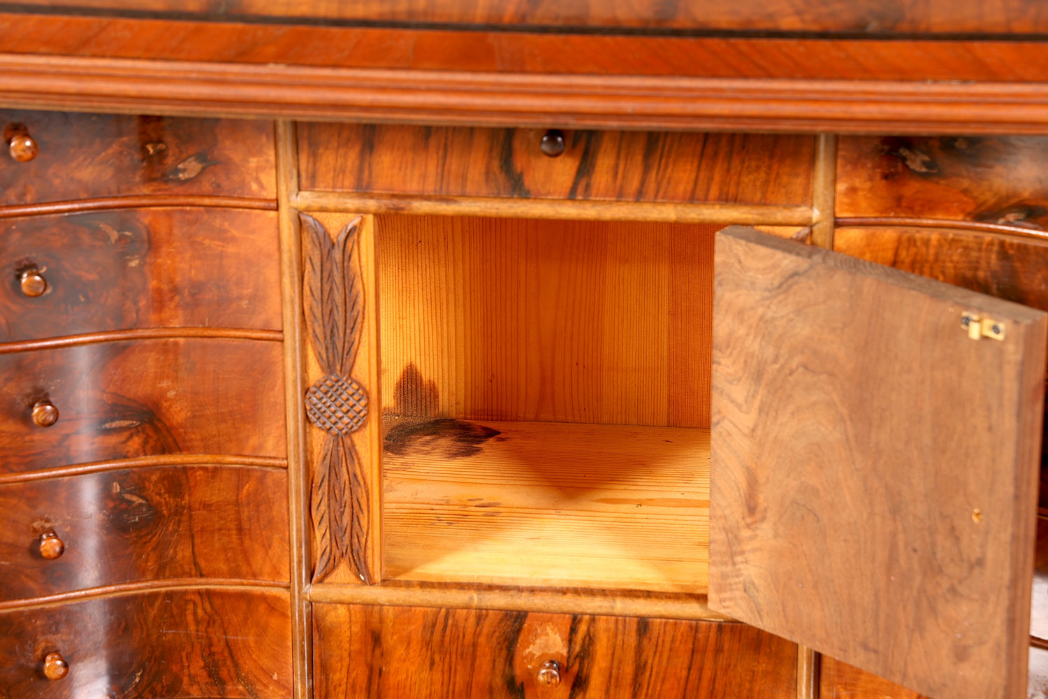 Wunderschöner Gründerzeit Sekretär Jugendstil Vertiko Antik Kommode um 1900