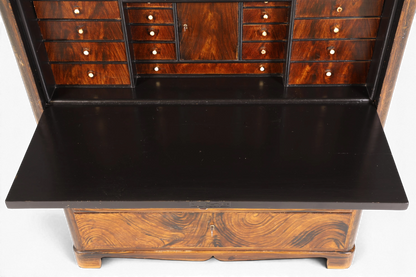 Stilvoller Biedermeier Sekretär Vertiko Antik Kommode Louis Philippe Schreibkommode
