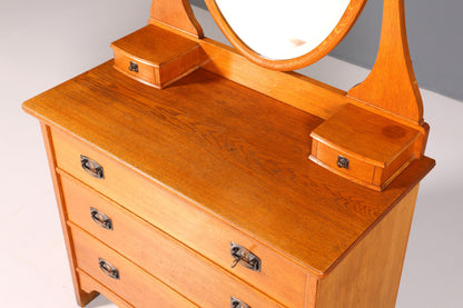 Traumhafte Jugendstil Kommode Antik Sideboard mit Spiegel Flurkommode Frisierkommode