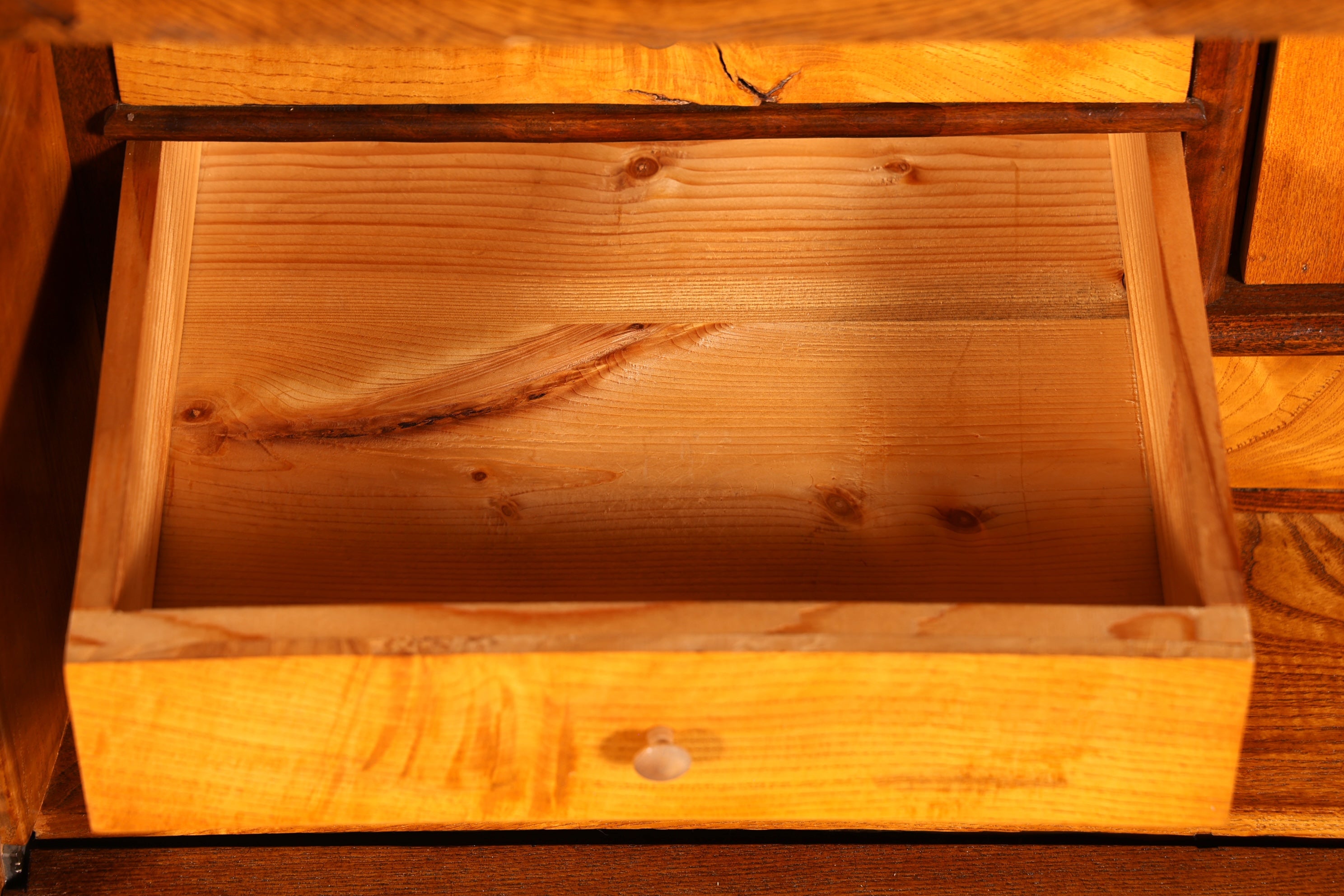 F830 Finish Wunderschöner Gründerzeit Sekretär Kommode Jugendstil Schubladenkommode Antik Vertiko