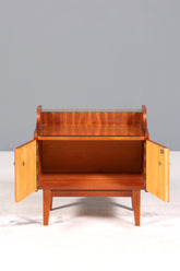 E838 Finish Wunderschöne Mid Century Kommode Vintage Nachttisch 60s Schubladenkommode