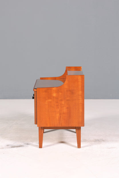 E838 Finish Wunderschöne Mid Century Kommode Vintage Nachttisch 60s Schubladenkommode