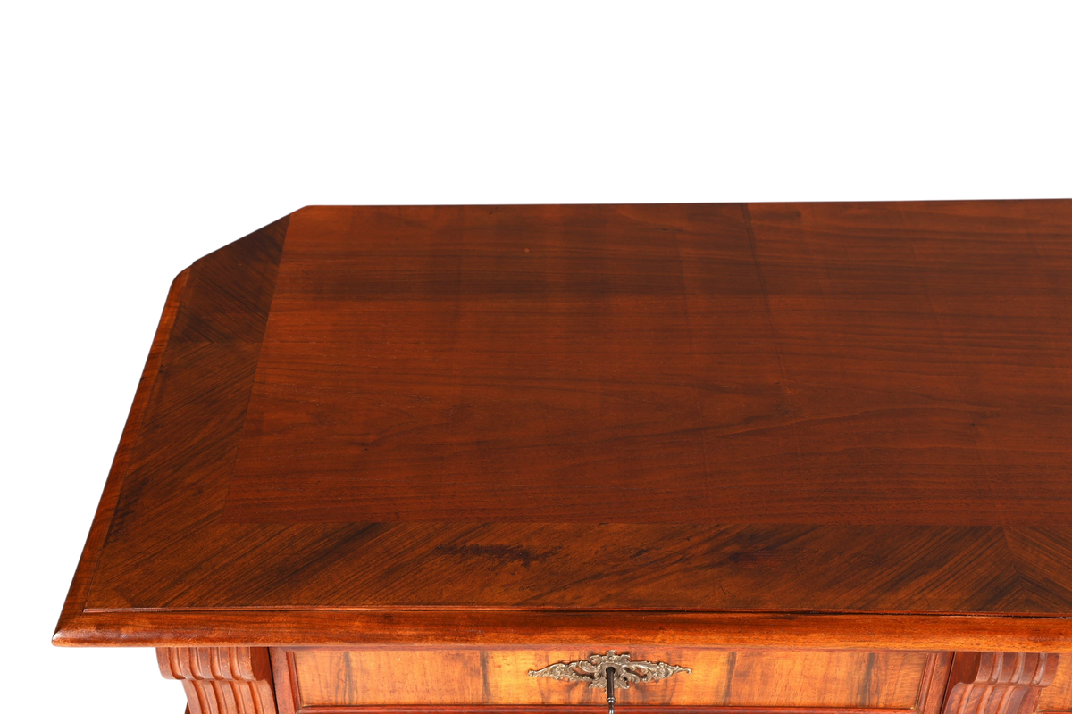 Wunderschöner Gründerzeit Sideboard Antik Nussbaum Schrank Kommode um 1890