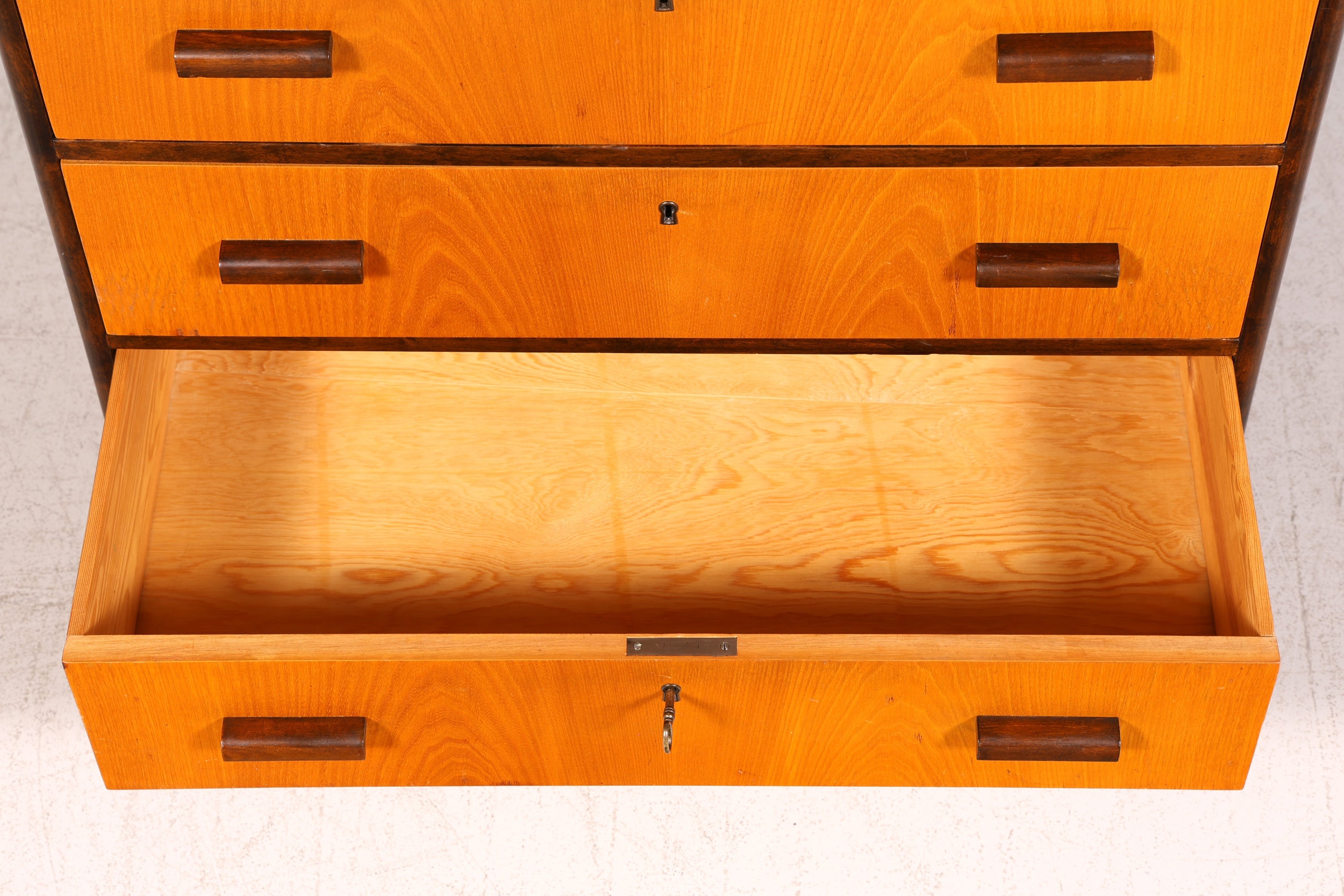 Wunderschöne Mid Century Kommode Vintage TV Sideboard 60er Schrank Flurkommode Klappschrank