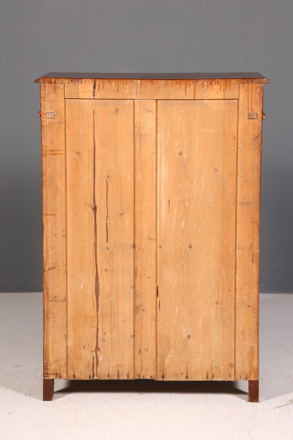 Traumhaftes Gründerzeit Vertiko Jugendstil Schrank Antik Highboard Kommode
