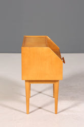 Traumhafte Hellerau Kommode Mid Century Nachttisch echt Holz Beistelltisch VEB Möbel 1 von 2