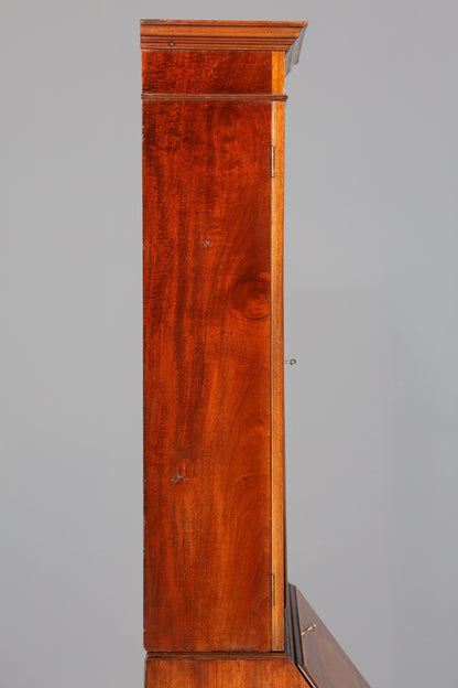 Stilvoller Englischer Sekretär Büro Aufsatzsekretär Antik 60S Vitrinen Schrank UK