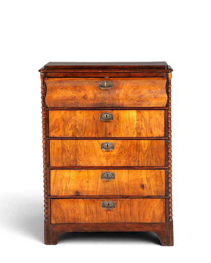 Stilvolle Biedermeier Kommode Louis Philippe Antik Schubladen Kommode Wäschekommode