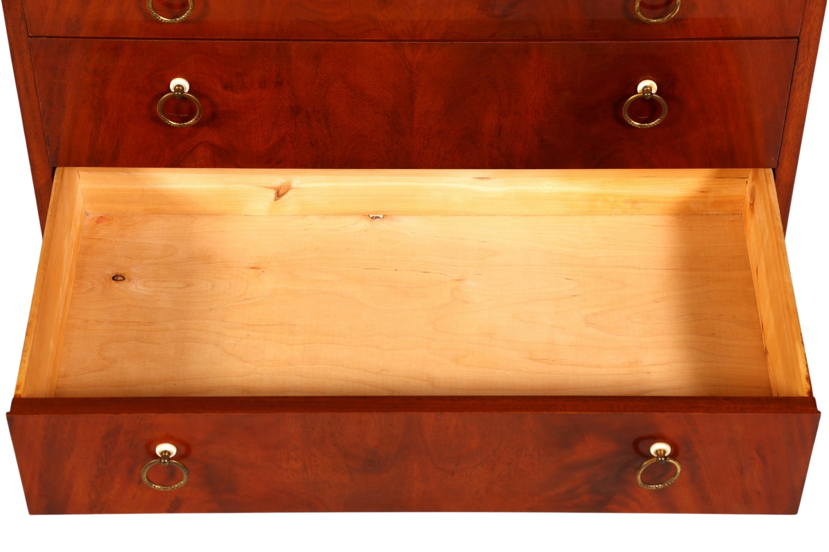Traumhafter Mid Century Rollladen Sekretär echt Holz Büro Schrank Vintage Schreibkommode