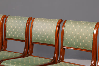 6x Elegant English Dining Chairs 60s Kitchen Chairs Dining Room Chairs Chair Set