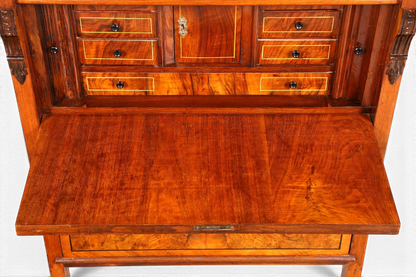 G517 Finish cm Wunderschöner Gründerzeit Sekretär Kommode Jugendstil Schubladenkommode Antik Vertiko (Kopie)