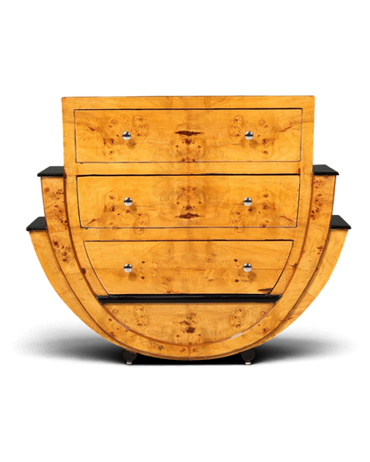 Edle Art Deco Stil Sideboard Wandkonsole Biedermeier Antik Stil Kommode