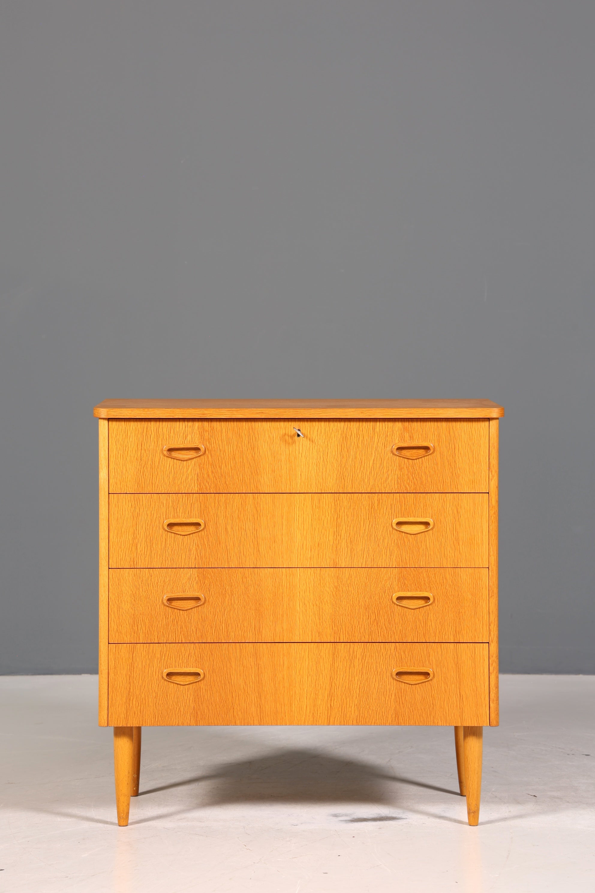 Stilvolle Mid Century Kommode Vintage Flur Kommode 60s Schubladenkommode