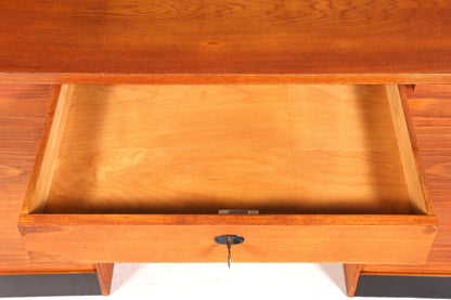 Wunderschöner Bauhaus Rollladen Schreibtisch Mid Century echt Holz Bürotisch Office Table