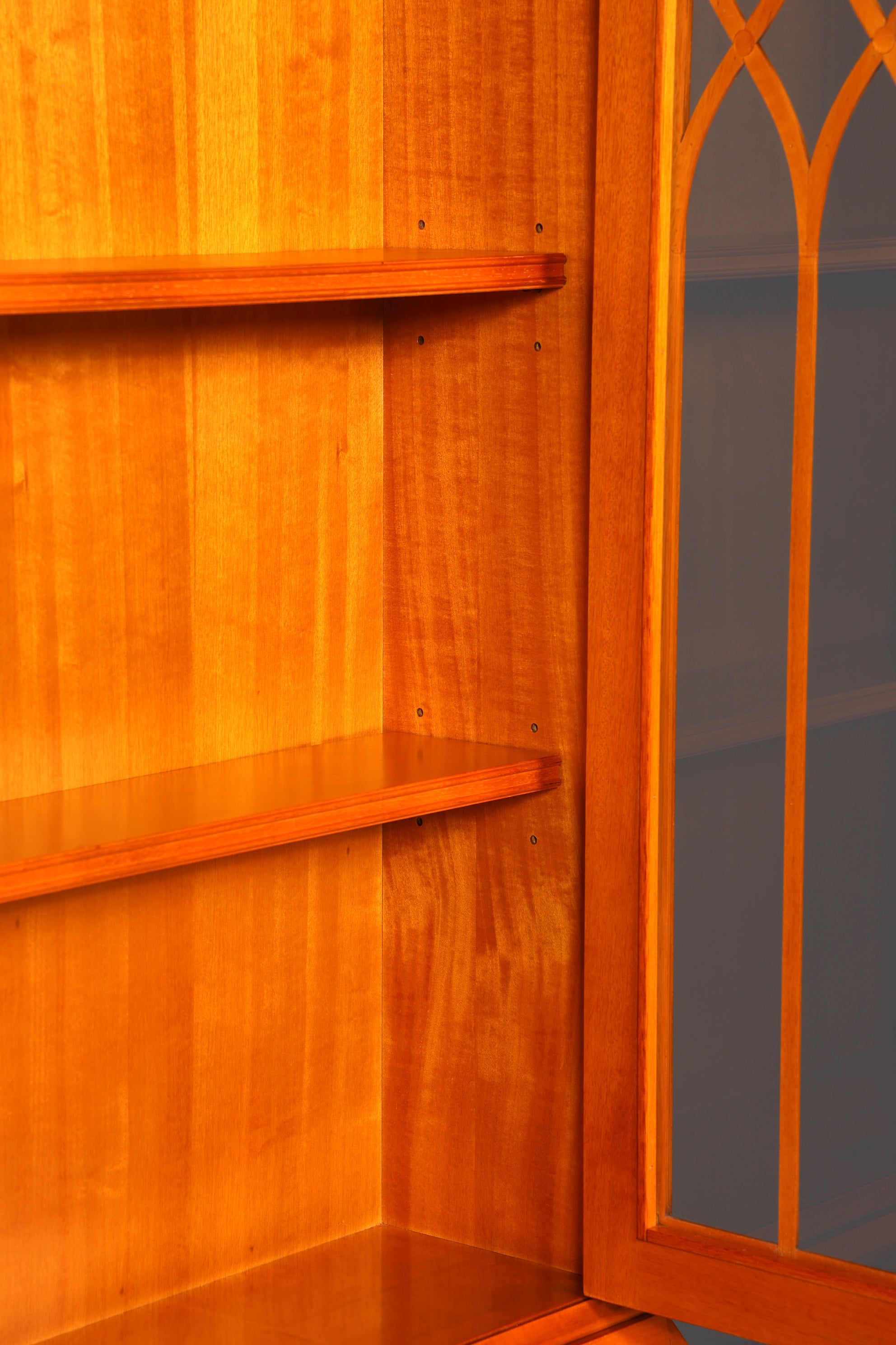 Wunderschöner Englischer Sekretär Büro Aufsatzsekretär Eibe Antik Stil Vitrinen Schrank UK