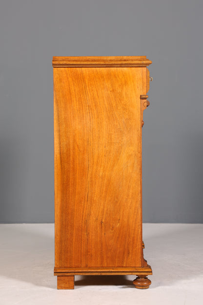 Stilvolle Gründerzeit Kommode Jugendstil Vertiko Schubladenkommode Antik Wäschekommode