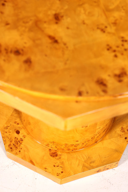 Dreamlike Art Deco style dining table, antique style, birch, kitchen table, dining room table