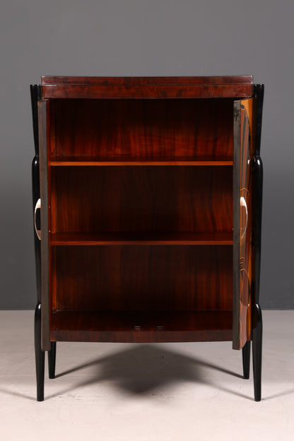 Wunderschönes Art Deco Stil Highboard Schrank Kommode Vertiko Sun Cabinet
