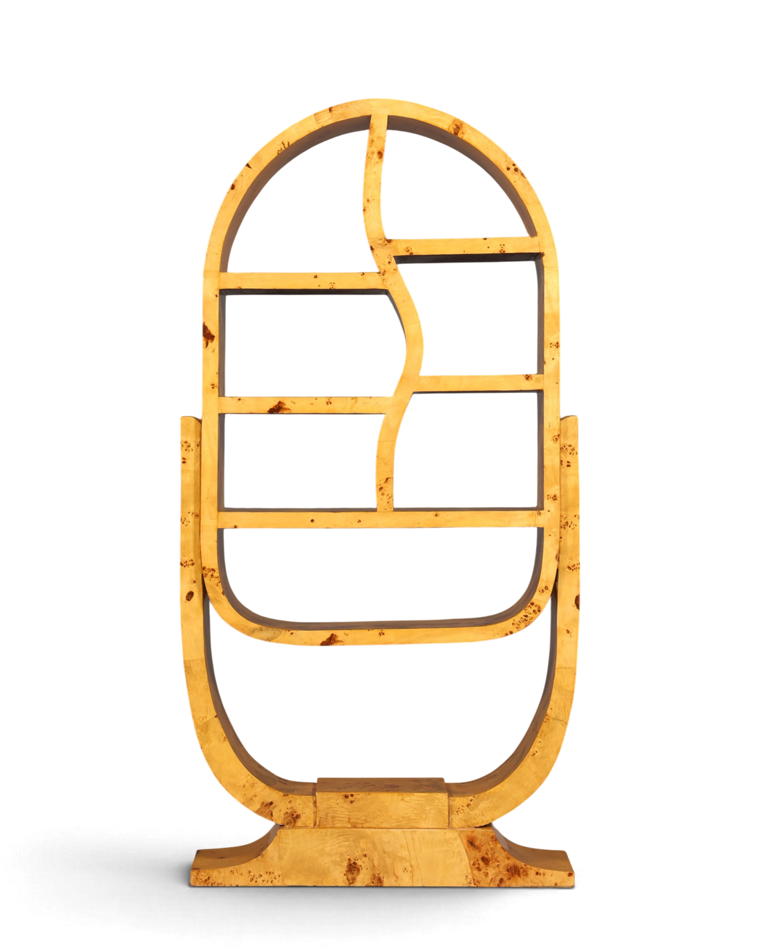 Stilvolles Art Deco Design Bücherregal Kult Regal Bookshelf Buchablage Regal
