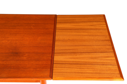 F903 Finish cm Traumhafter Mid Century Esstisch ausziehbarer Danish Design Teak Holz Küchentisch Esszimmer Tisch
