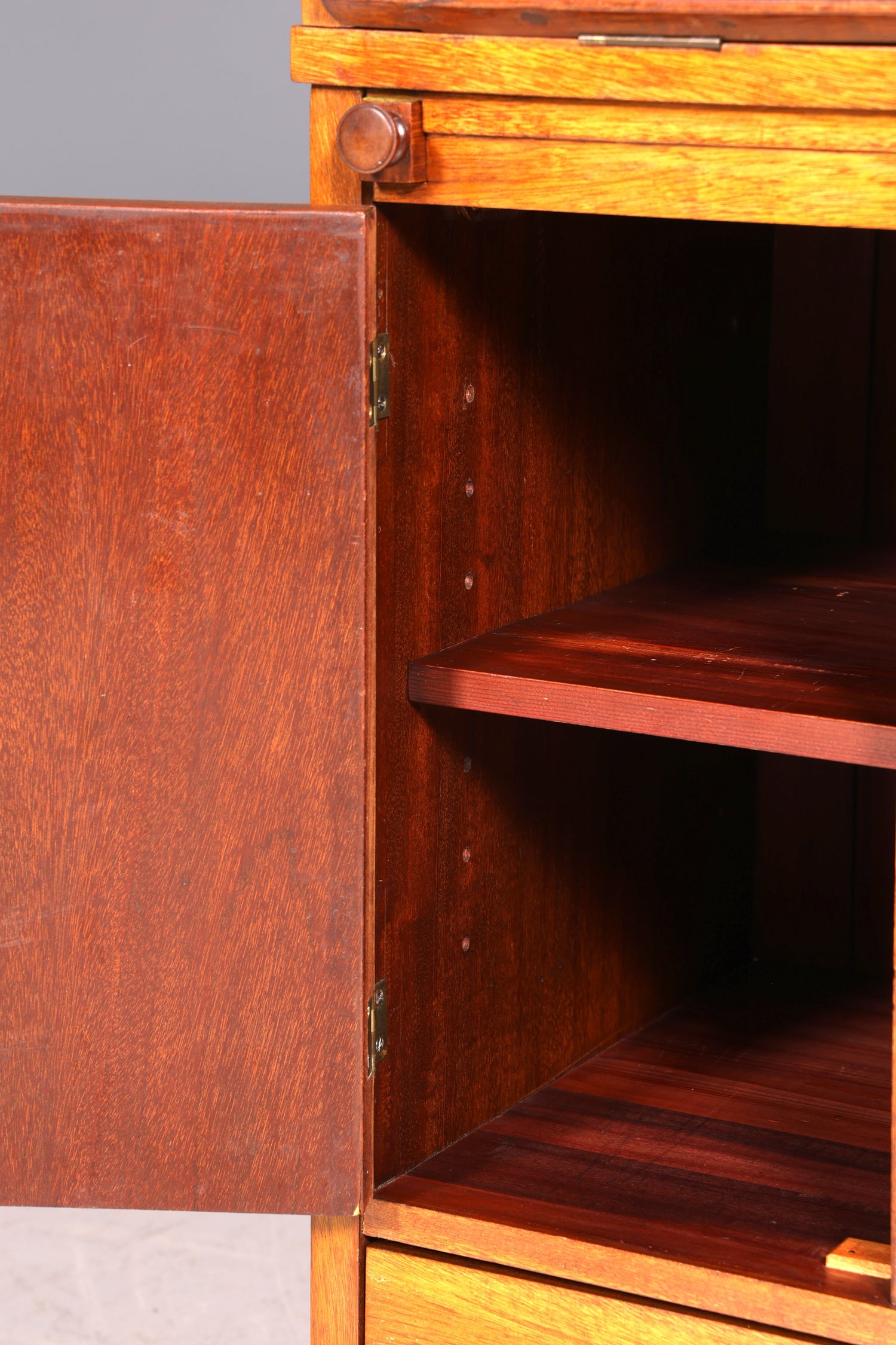 Traumhafter Englischer Sekretär echt Holz Kommode Antik um 1900 Schrank Schreibkommode