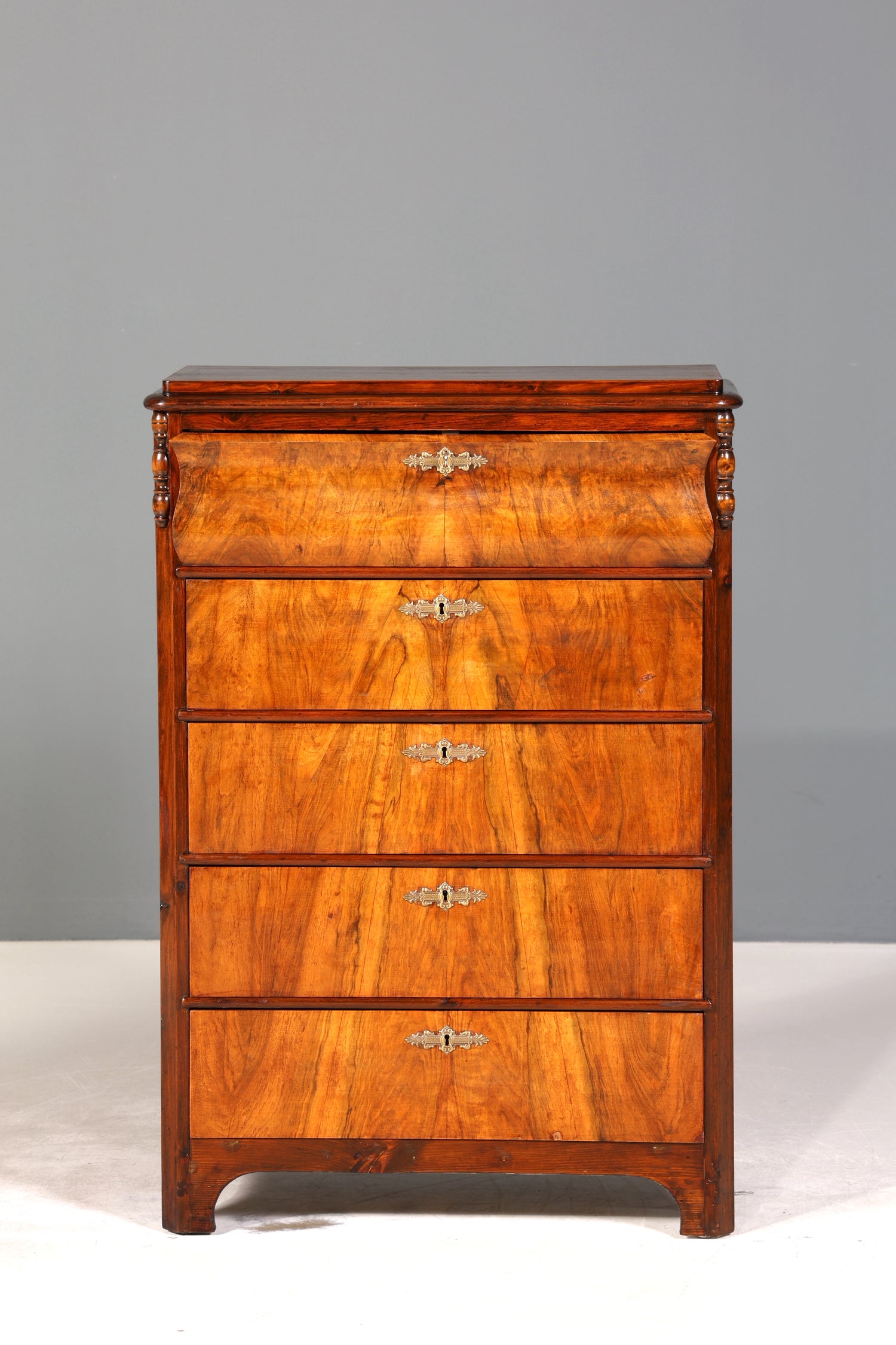 Wunderschöne Louis Philippe Kommode Gründerzeit Vertiko Schubladen Kommode um 1880