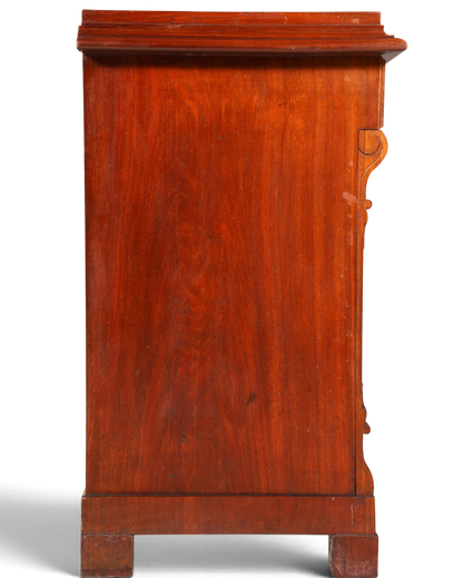 Wunderschöne Gründerzeit Kommode Louis Philippe Nussbaum Schubladen Kommode Sideboard um 1880
