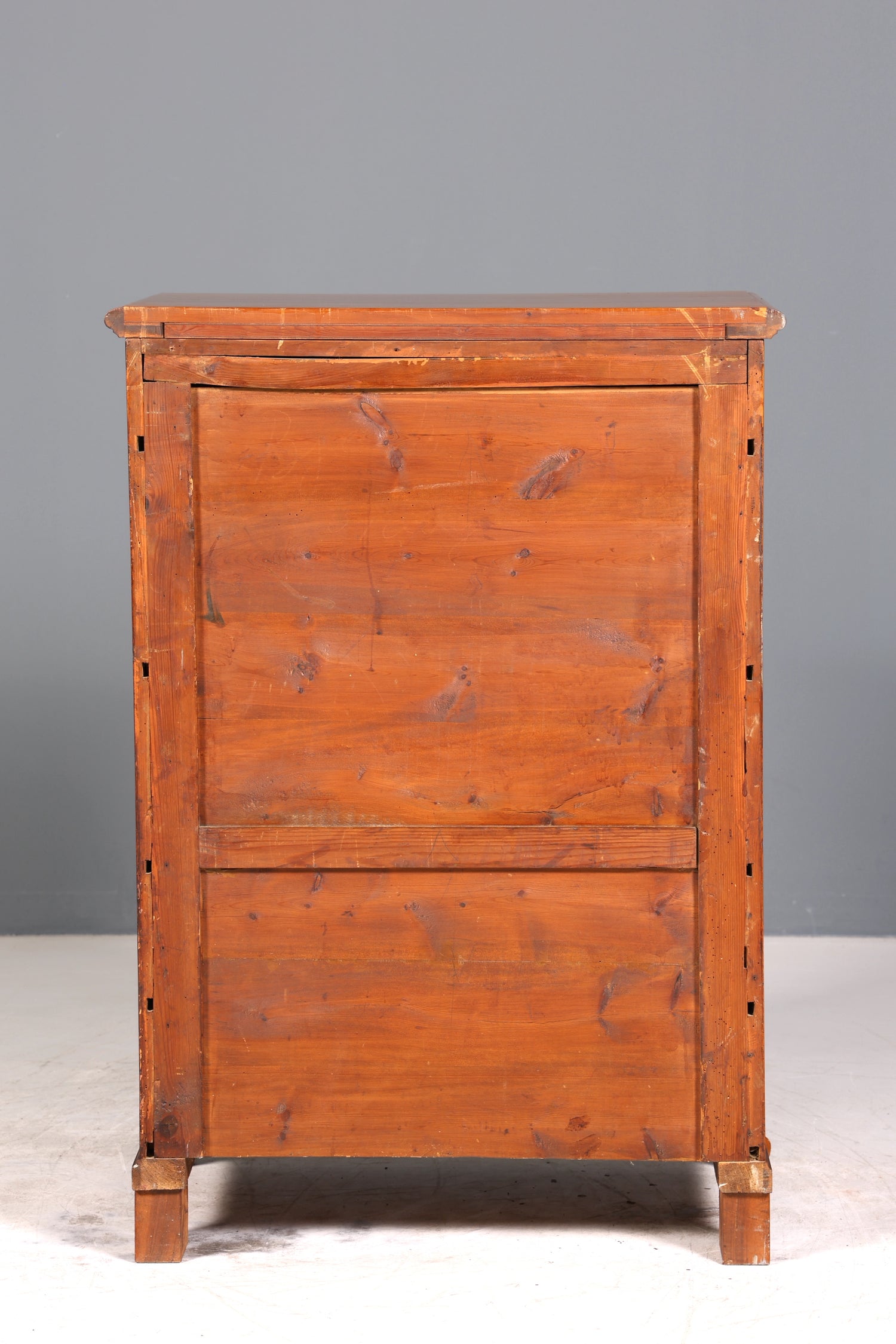 E907 Finish cm, Wunderschöner Gründerzeit Sekretär Vertiko Highboard Louis Philippe Kommode um 1880