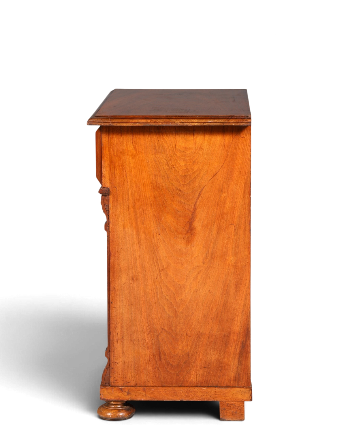 E908 Finish cm, Wunderschöne Gründerzeit Kommode Louis Philippe Nussbaum Schubladen Kommode Sideboard um 1880