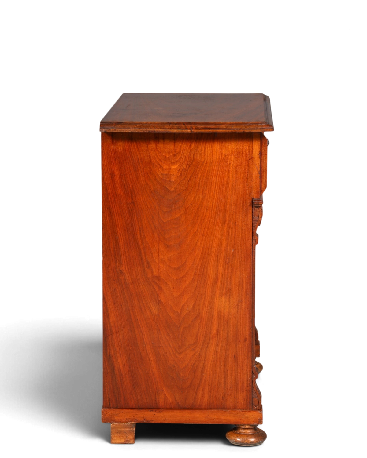 E908 Finish cm, Wunderschöne Gründerzeit Kommode Louis Philippe Nussbaum Schubladen Kommode Sideboard um 1880