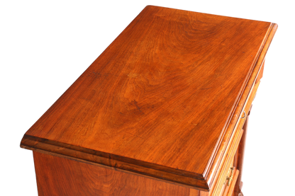 E908 Finish cm, Wunderschöne Gründerzeit Kommode Louis Philippe Nussbaum Schubladen Kommode Sideboard um 1880