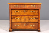 E910 Finish Wunderschöne Gründerzeit Kommode Louis Philippe Nussbaum Schubladen Kommode Sideboard um 1880
