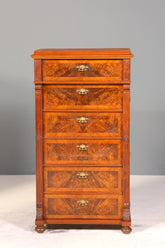 E911 Finish cm Wunderschönes Gründerzeit Vertiko Louis Philippe Kommode um 1880 Schubladenkommode