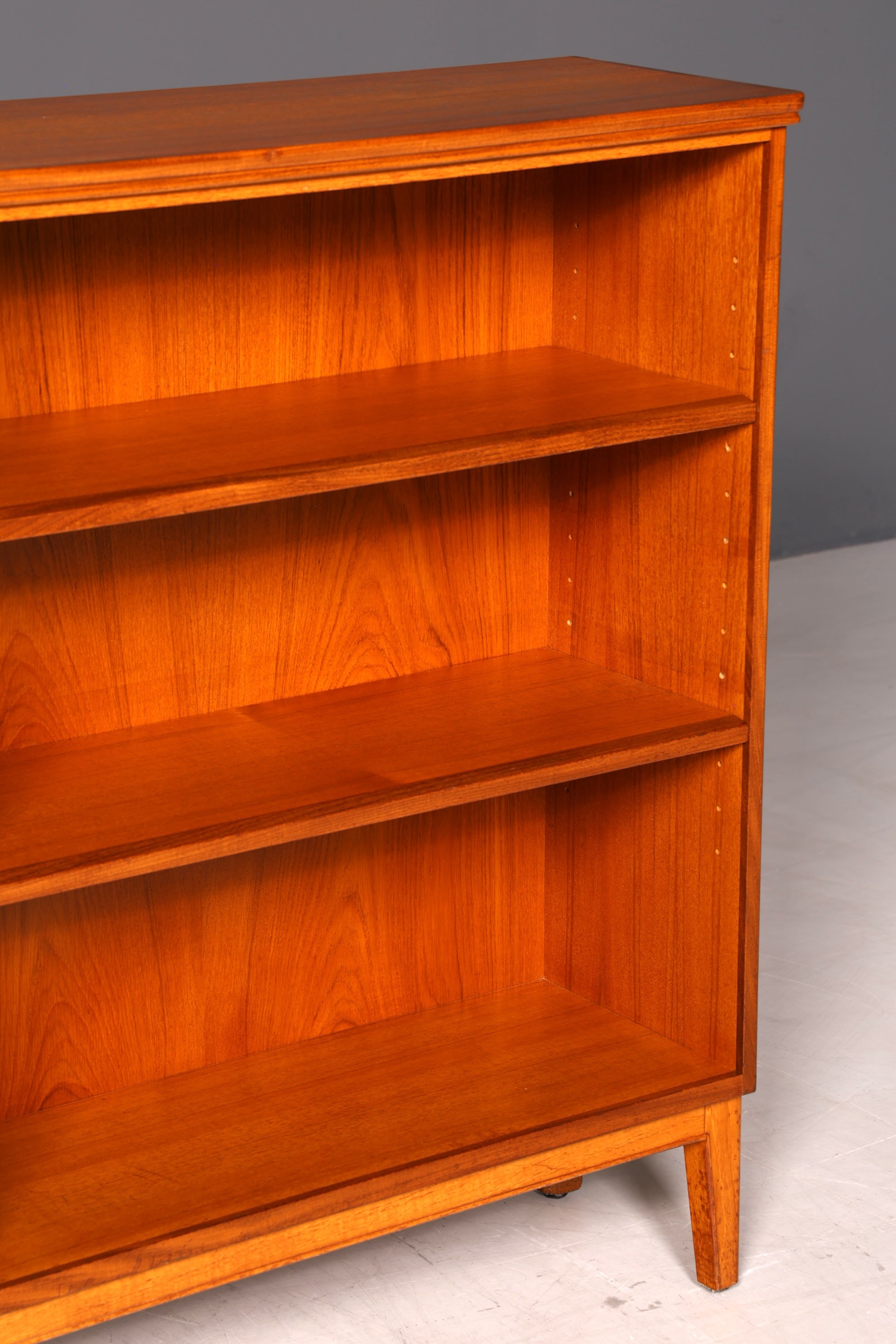 Wunderschönes Mid Century Regal Vintage Bücherregal 60er Jahre Holz Buchablage Regal