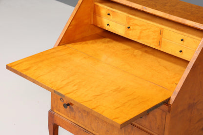 Stilvoller Schwedischer Sekretär um 1930 echt Holz Büro Kommode Schreibkommode