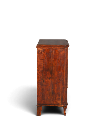 Stilvolle Louis Philippe Kommode Nussbaum Gründerzeit Schubladenkommode um 1890