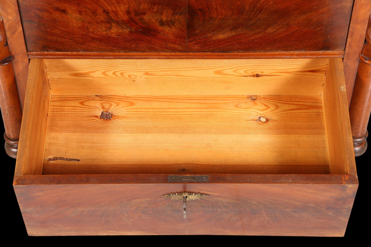 Wunderschöne Louis Philippe Kommode Gründerzeit Sideboard um 1880 Schubladenkommode Antik Wäschekommode