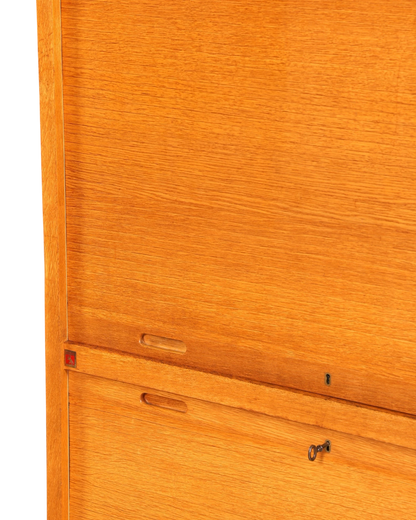 Stilvoller Mid Century Rollladenschrank Bauhaus Apothekerschrank Art Deco Büro Aktenschrank