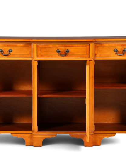 Wunderschönes Englisches Sideboard Eibe Schrank Antik Stil Buffetschrank Kommode