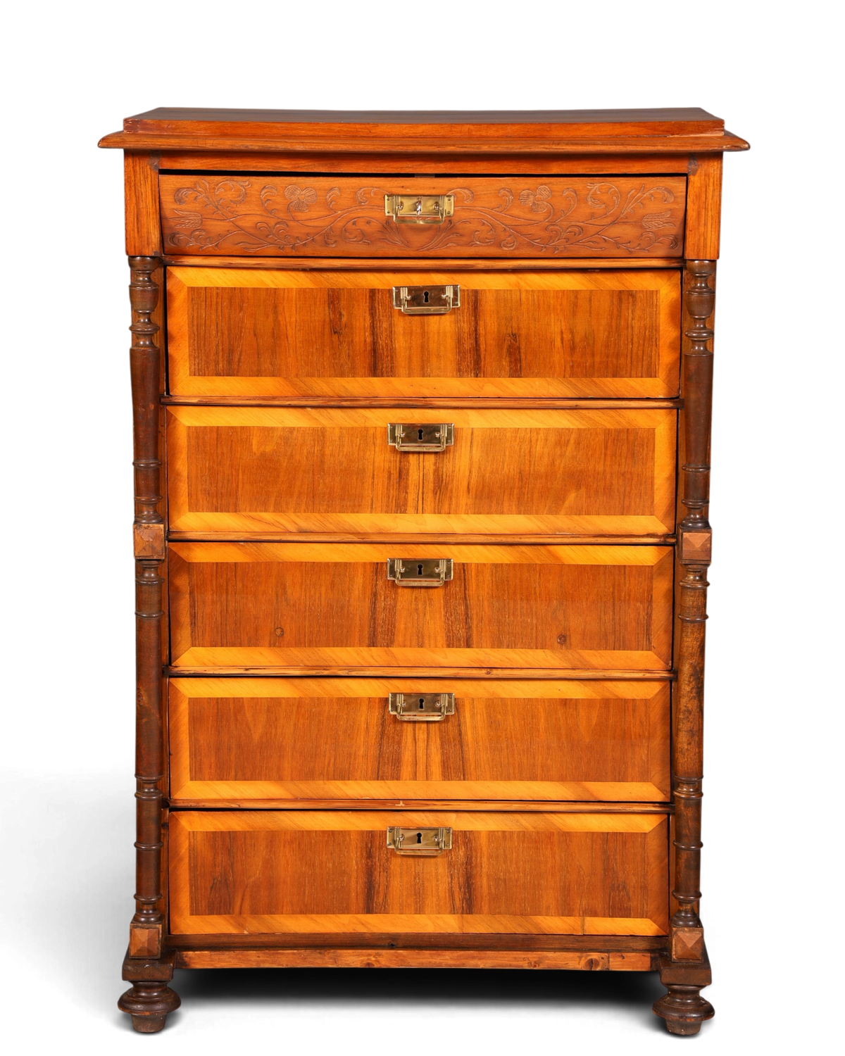 Edle Gründerzeit Kommode um 1890 Jugendstil Vertiko Antik Chiffoniere Wäschekommode