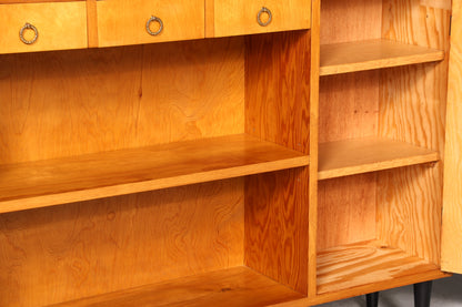 Traumhaftes Mid Century Sideboard Vintage TV Schrank Retro Regal Bücherregal 60s